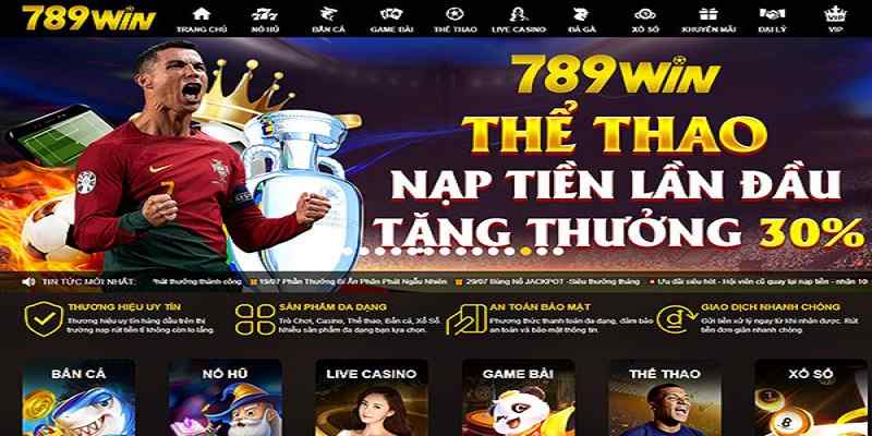 Những sảnh cược thể thao 789Win được ưa chuộng